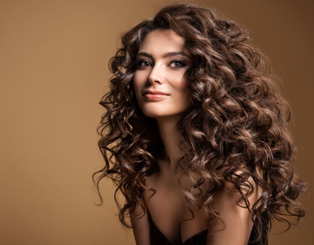 Curly hair wigs