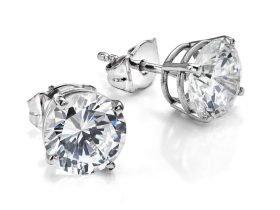 Diamond earrings