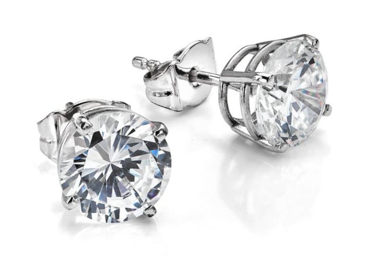 Diamond earrings